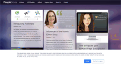Desktop Screenshot of blog.peoplebrowsr.com